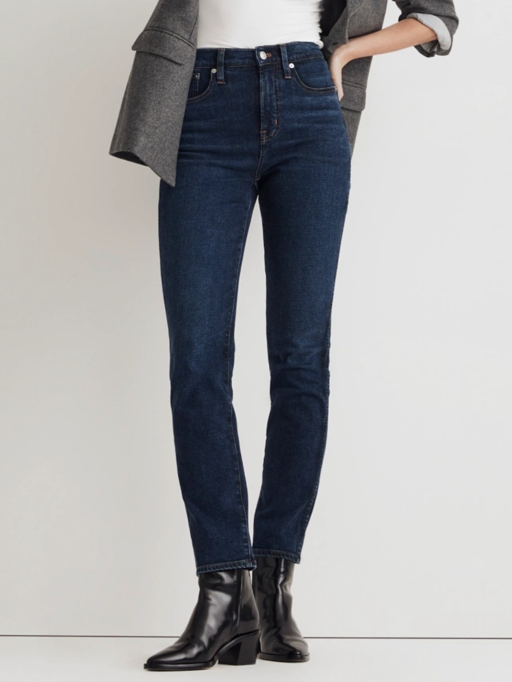 NWT Madewell The Perfect Vintage Jean Myers Wash Comfort Stretch Size 26